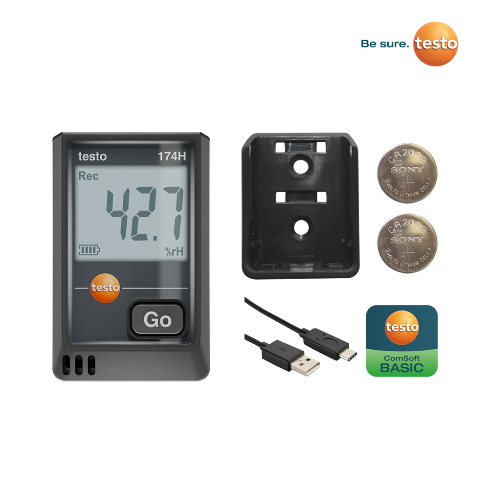 Testo 174 H Black Full Set