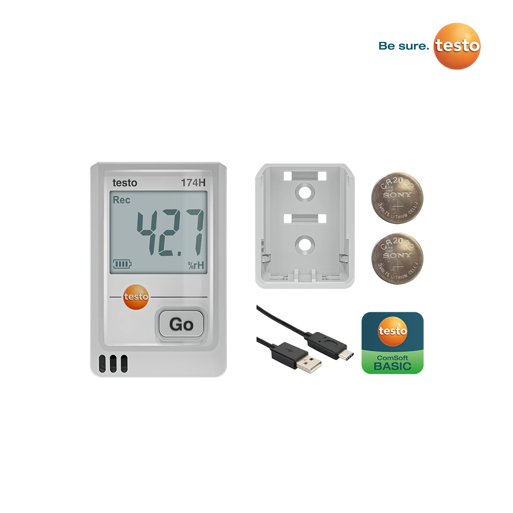 Testo 174 H White Full Set