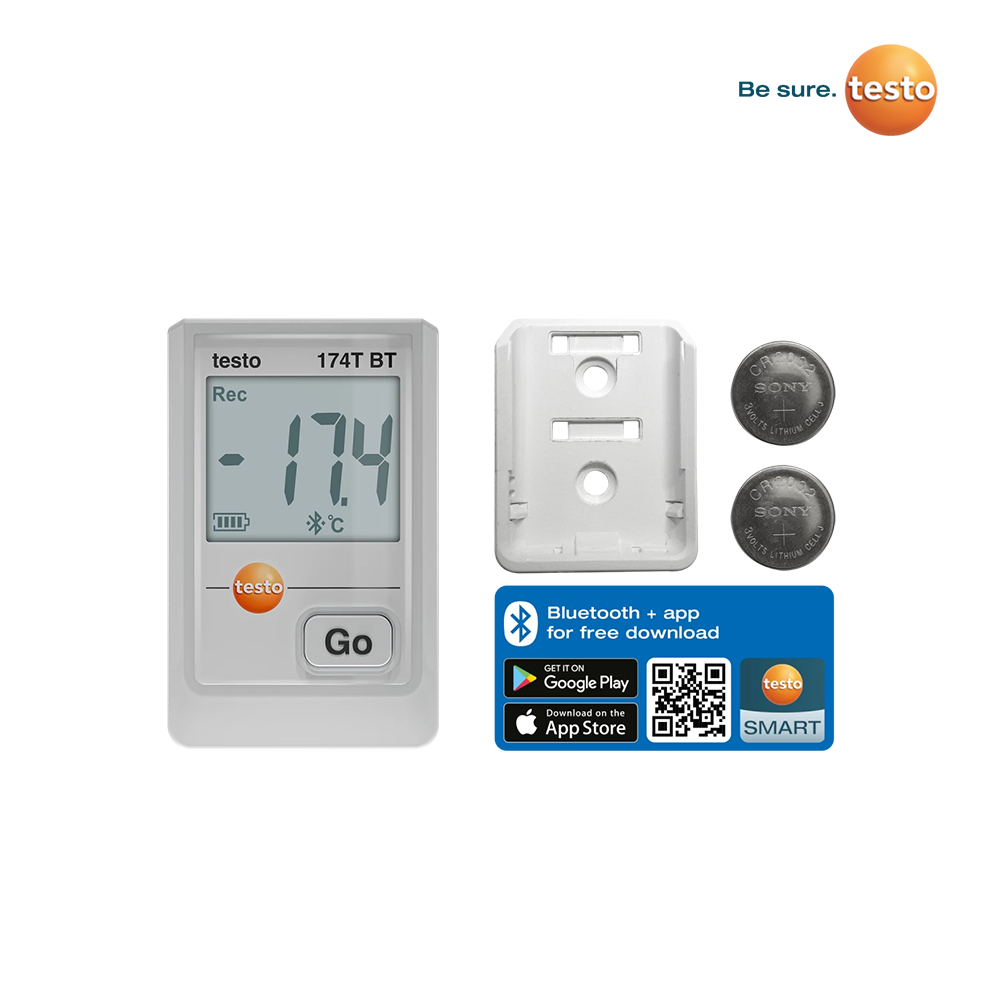 Testo 174 T Bt White Full Set