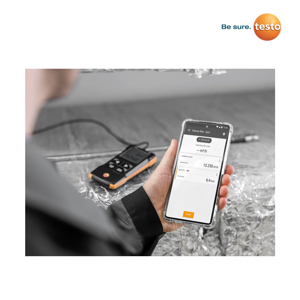 Testo 416 Vane Anemometer 7