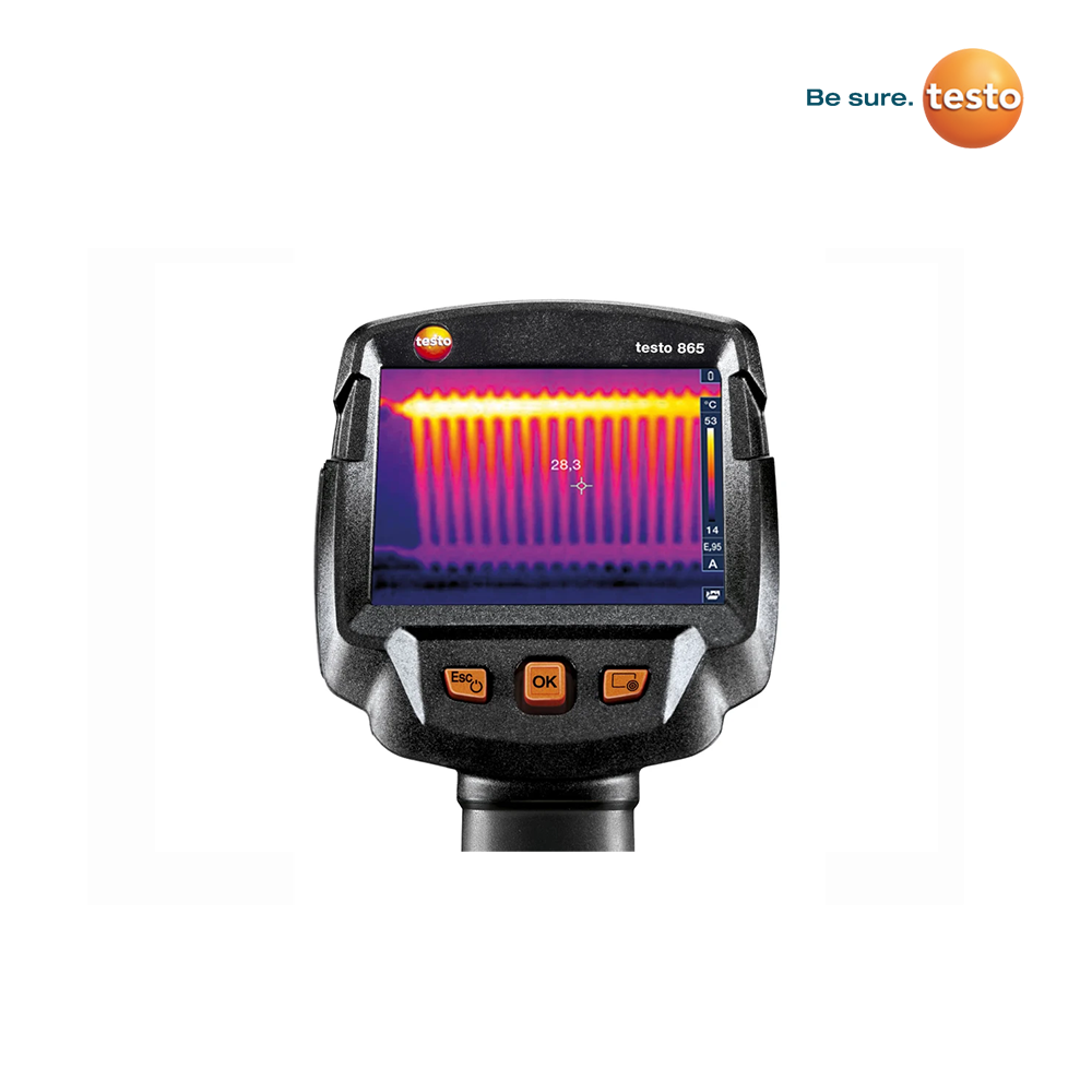 Testo 865 Thermal Imager Display