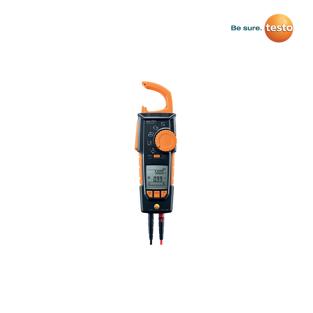 Testo 770 3 Clamp Meter Front 1