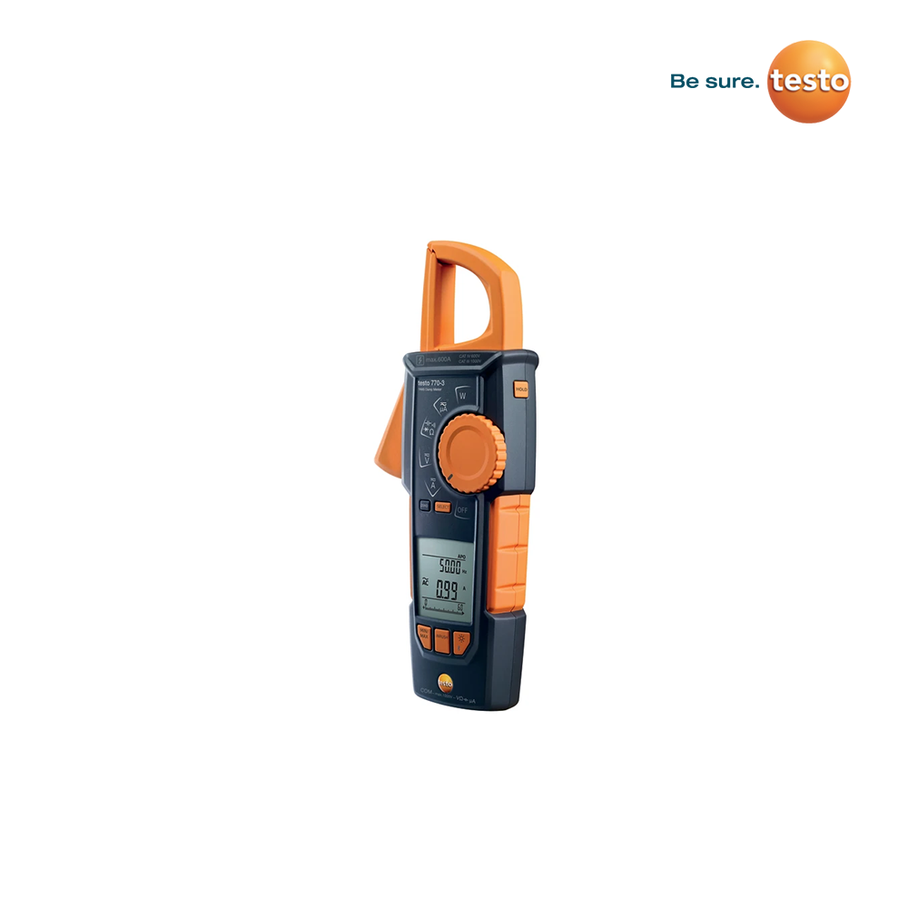 Testo 770 3 Clamp Meter Side