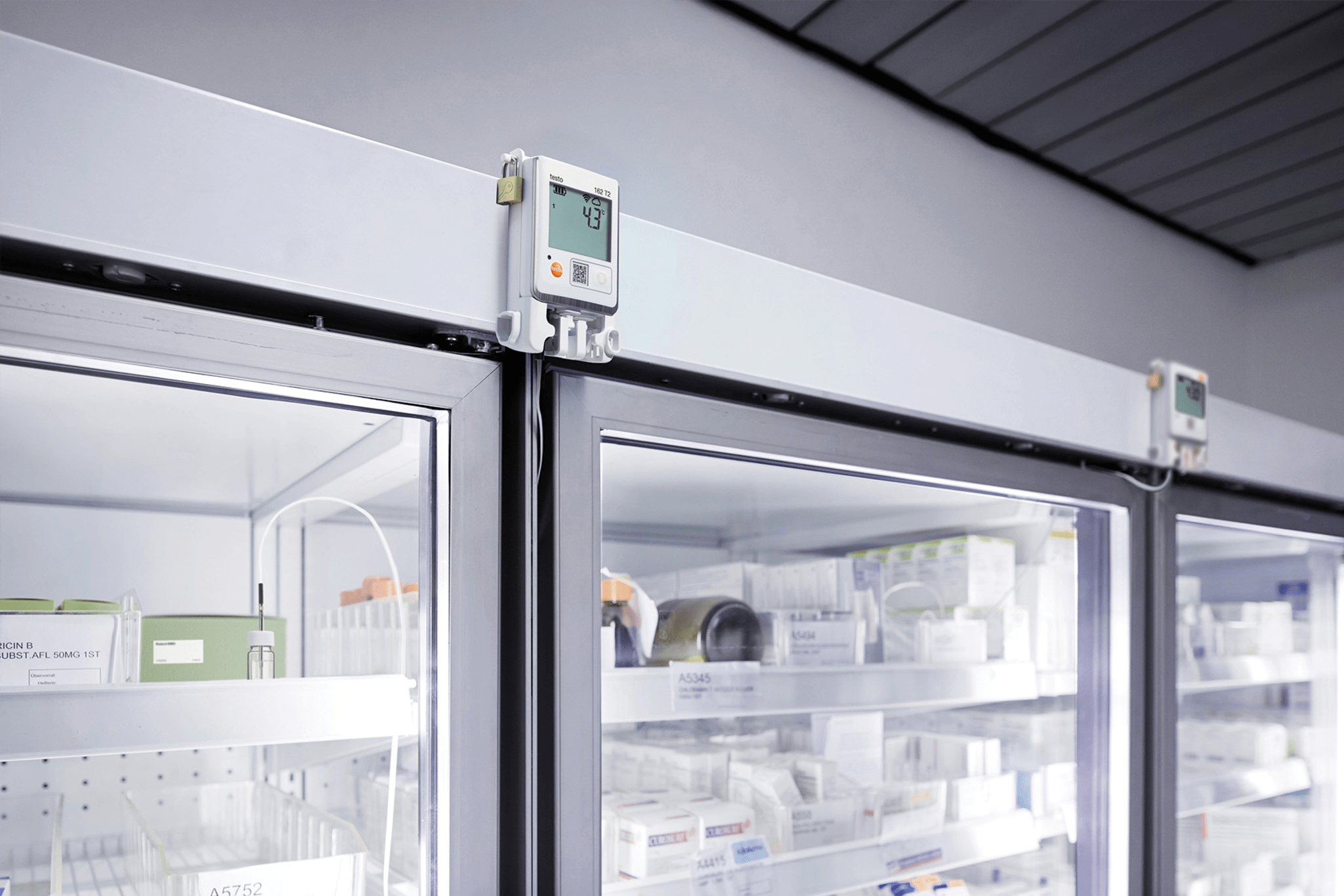 Testo 162 T2 Application Pharma Fridge